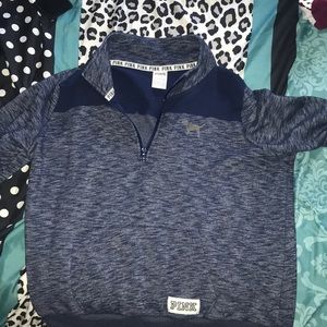 VS Pink Quarter Zip